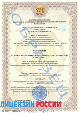 Образец разрешение Челябинск Сертификат ISO 50001